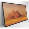 Quadro Pintura Pirâmides 90x60 Cm Adesivo Fotográfico - 9