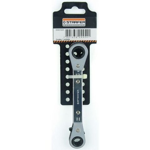 Chave Estrela Catraca Starfer 14x15mm
