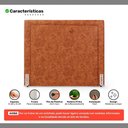 Ver imagem 5 de Cabeceira Cama Box Queen Size Alba 160cm com Frame Couríssimo Caramelo - Desk Design