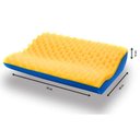 Ver imagem 4 de Travesseiro Espuma Luck Pillow Cervical Anatômico p/Fronha 50x70 (55x40x12) - Luckspuma