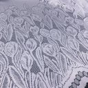 Ver imagem 3 de Cortina Renda Cozinha Tulipa Branca 2,80larg x 1,50alt