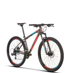 Bicicleta Aro 29 Sense One 2020 MTB Aro 29 Shimano Tourney 21 Marchas Cor:Cinza+Azul;Tamanho:15;Gê - 1