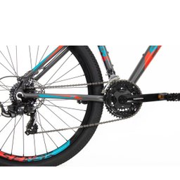 Bicicleta Aro 29 Sense One 2020 MTB Aro 29 Shimano Tourney 21 Marchas Cor:Cinza+Azul;Tamanho:15;Gê - 4