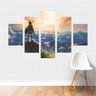 Quadro Zelda - Link Nintendo Breath Of The Wild Tela Canvas - 1