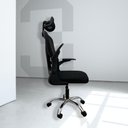 Ver imagem 2 de Cadeira de Escritorio Executivo Tela Mesh Ajuste Encosto