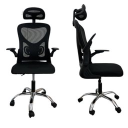 Cadeira de Escritorio Executivo Tela Mesh Ajuste Encosto - 1 Cadeira de Escritorio Executivo Tela Mesh Ajuste Encosto - 1