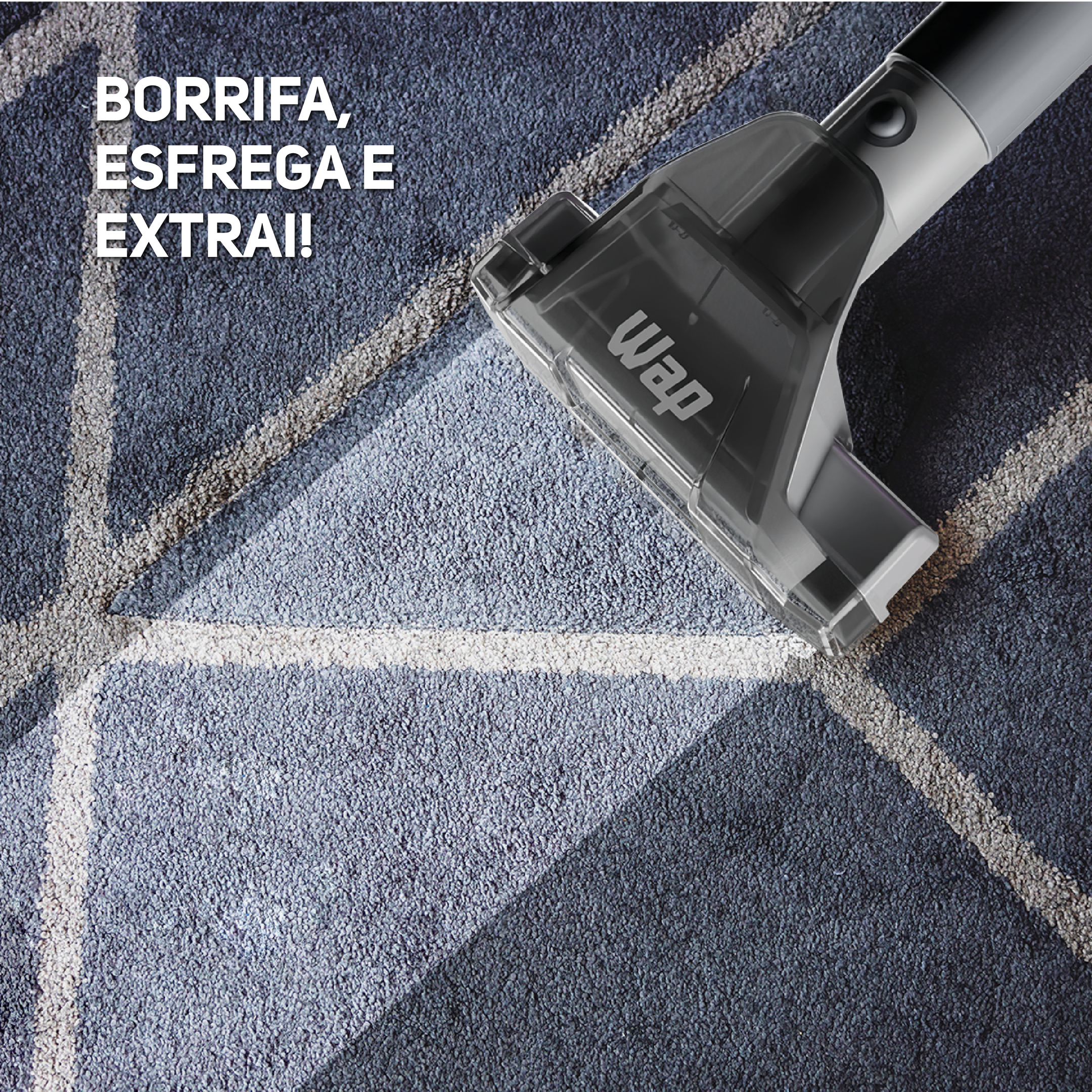 Extratora de Sujeira Portátil 3 em 1 Wap Spot Cleaner W3 Borrifa, Limpa e Higieniza 1450w 220v - 5