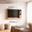 Ver imagem 7 de Estante Suspensa para TV até 40 " 115cm Byhouse