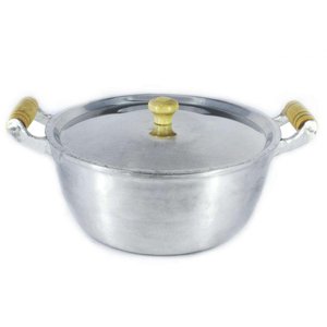Caçarola Alumínio Polido Bojuda 26cm