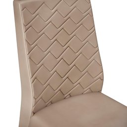 Conjunto Kit 2 Cadeiras de Jantar Dj Móveis Lidia Freijó Veludo Kraft - 5