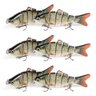 10 Iscas Artificiais Lambari Action Articulado 6 Segmentos - 10cm 18gr - 7