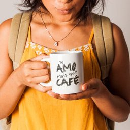 Caneca Te Amo mais que Café - 3
