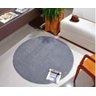 Tapete Sala Esc. 1,50 Redondo Antide. Classic Vários Modelos - Classic Cinza - 1