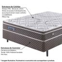 Ver imagem 2 de Colchão Queen Ecoflex Molas Ensacadas Relax Adorabile Marrom 158x198x26
