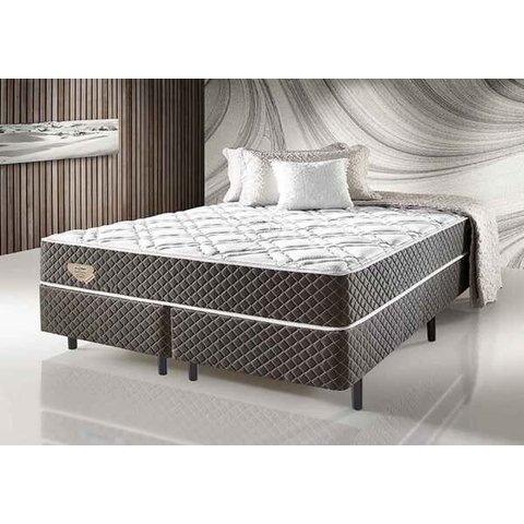 Colchão Queen Ecoflex Molas Ensacadas Relax Adorabile Marrom 158x198x26