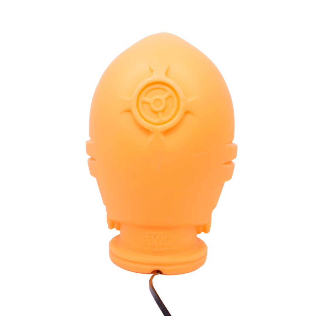 Luminária Usare C3PO Droid Android Robô Personagem Filmes Star Wars Disney - 3