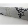 Papel de Parede Lavável - Preto com Prata - Arabescos - Rolo com 10m x 53cm - LMS-PPY-151007 - 3