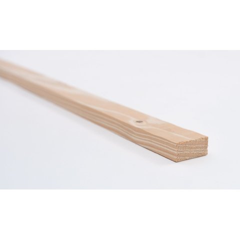 Ripa Aplainada de Pinus Tratado com Nós 4x1,8x290 Centímetros - Natural Único