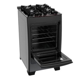 Fogão a Gás de Piso 4 Bocas Dako Supreme Glass Preto Bivolt - 3