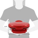 Ver imagem 7 de Elite Gourmet Eqd-118 Máquina de Quesadilla Elétrica 11" Vermelha