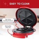 Ver imagem 3 de Elite Gourmet Eqd-118 Máquina de Quesadilla Elétrica 11" Vermelha