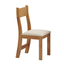 Ver imagem 3 de Conjunto Mesa de Jantar Retangular Palace Mel 4 Cadeiras Sol Linho Bege - Casa Giulia