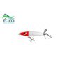 Isca Artificial Yara Devassa 9cm (17g) - Várias Cores - Cor 13 - Branca de cabeça vermelha - 1