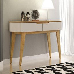 Aparador Belissima Valdemoveis 0,36m x 1,20m Off white/Cinamomo - 2