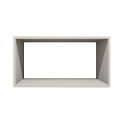 Nicho Decorativo Retangular 60x30x30 Mdf Plancasa:off White - 1