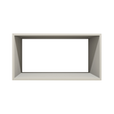 Ver imagem 1 de Nicho Decorativo Retangular 60x30x30 Mdf Plancasa:off White