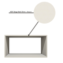 Ver imagem 4 de Nicho Decorativo Retangular 60x30x30 Mdf Plancasa:off White