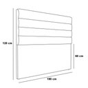 Ver imagem 3 de Cabeceira Para Cama Box King 190 Cm Veludo Verde