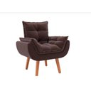 Ver imagem 2 de Poltrona Lidi Marrom