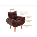 Ver imagem 1 de Poltrona Lidi Marrom