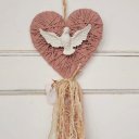 Ver imagem 4 de Coração Trançado Espírito Santo Pequeno 40x20