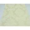 Papel de Parede Não Lavável - Bege com detalhes em Creme - Rolo com 10m x 53cm - LMS-PPD-320503 - 1