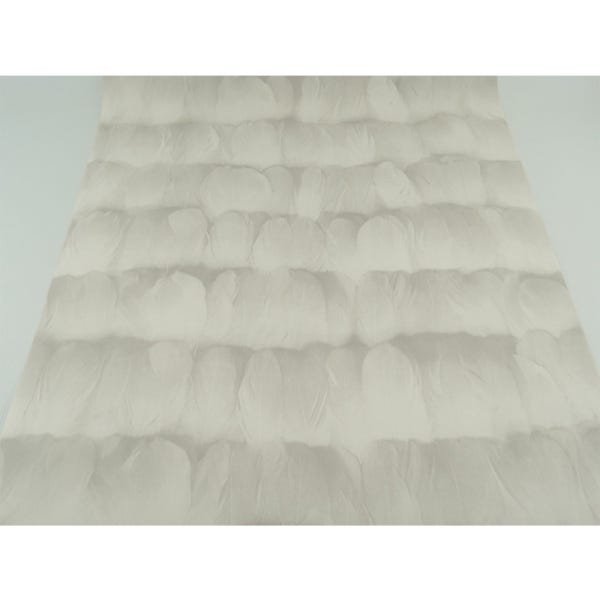 Papel de Parede - Branco com detalhes - Rolo com 10m x 53cm - LMS-PPY-8091 - 1