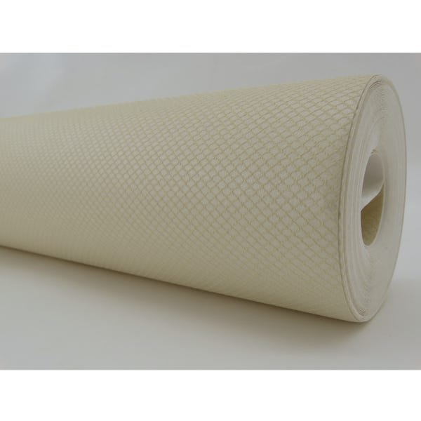 Papel de Parede - Bege com Detalhes em Colméia - Rolo com 10m x 53cm - LMS-PPY-8761 - 5