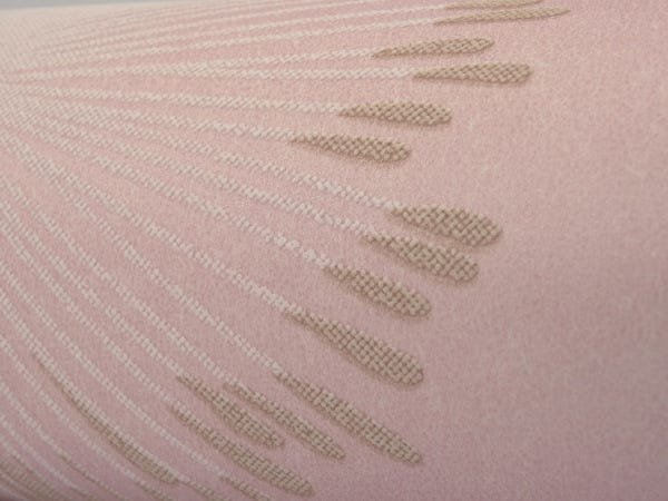 Papel de Parede - Rosa com Detalhes em Areia e Branco - Rolo com 10m x 53cm - LMS-PPY-904 - 5