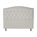 Ver imagem 1 de Cabeceira King 195 Cm para Cama Box Diana Suede Bege