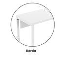 Ver mais imagens de Mesa Escritório 1500x600x750mm M150-60pe40tub Branco