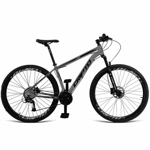 Bicicleta Aro 29 Cripto 21 Marchas Freios Disco C- Suspensão - Grafite-preto - 17"