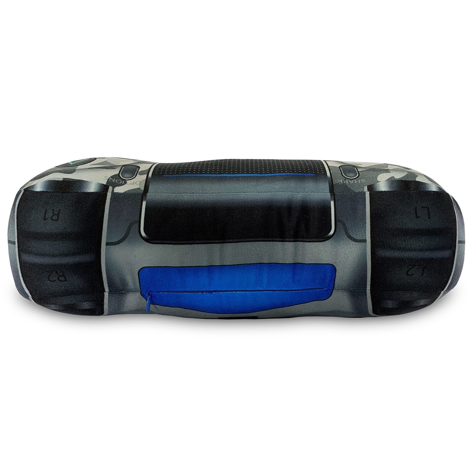 Almofada Gamer Joystick Controle de Video Game PS4 Camuflagem Cinza - 5