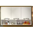 Ver imagem 1 de Armário Balcão Aéreo Parede Dispensa Temperos Multiuso ClickForte Armário Multiuso Branco