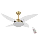 Ver imagem 1 de Ventilador Volare Quad Branco 127v e Controle Remoto