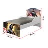 Mini Cama Infantil Capitão America, Quarto para Criança - 2