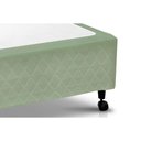 Ver imagem 3 de Cama Box Base Viúva Poli Tecido Green (128x188x23) - Castor
