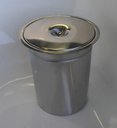 Ver imagem 4 de Lixeira Pia Cozinha Embutir No Granito Em Inox 8lt 25X30 CM