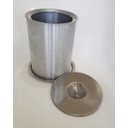 Ver imagem 4 de Lixeira Pia Cozinha Embutir No Granito Em Inox 6lt 20X30 CM