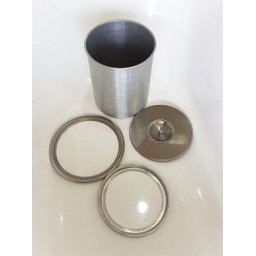 Lixeira Pia Cozinha Embutir No Granito Em Inox 6lt 20X30 CM - 2